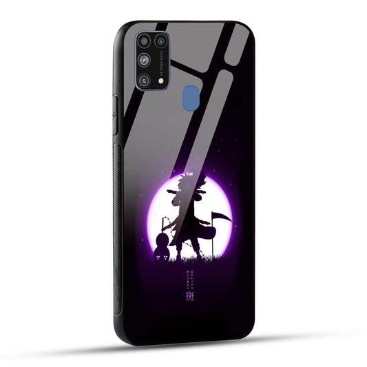Samsung Galaxy M31 / Samsung Galaxy F41 / Samsung Galaxy M31 Prime Back Cover Madara Uchiha Printed Glass Case