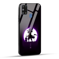 Samsung Galaxy M31 / Samsung Galaxy F41 / Samsung Galaxy M31 Prime Back Cover Madara Uchiha Printed Glass Case