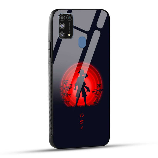 Samsung Galaxy M31 / Samsung Galaxy F41 / Samsung Galaxy M31 Prime Back Cover Luffy Printed Glass Case