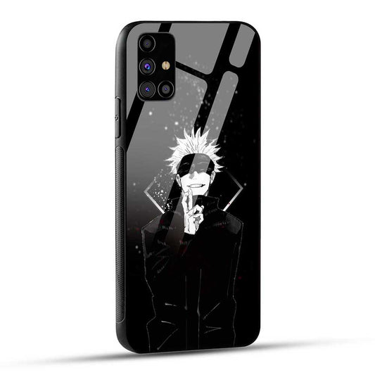 Samsung Galaxy M31s Back Cover Anime Glass Case