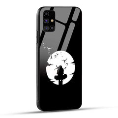 Samsung Galaxy M31s Back Cover Dark Itachii Glass Case