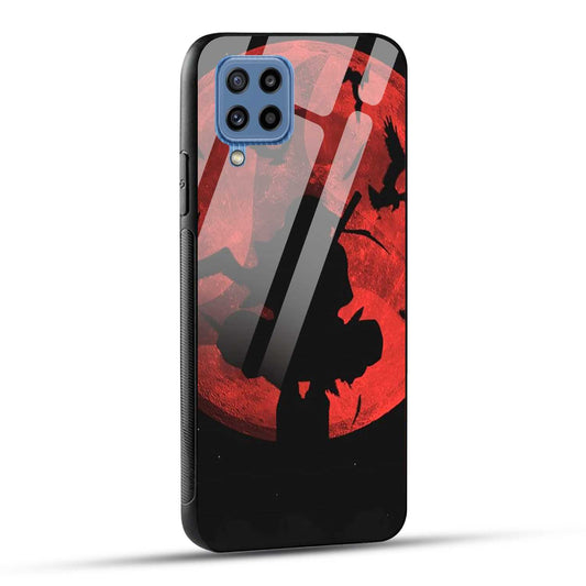 Samsung Galaxy M32 / Samsung Galaxy F22 Back Cover Narutto Printed Glass Case