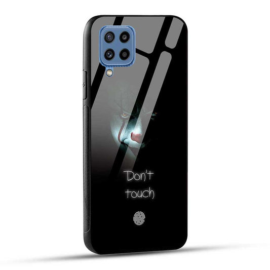 Samsung Galaxy M53 5G Back Cover Don’t Touch Fingerprint Glass Case