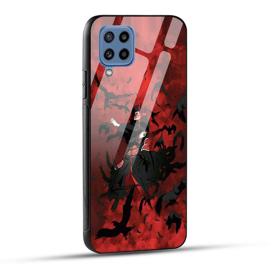 Samsung Galaxy M32 / Samsung Galaxy F22 Back Cover Akatsukii Printed Glass Case