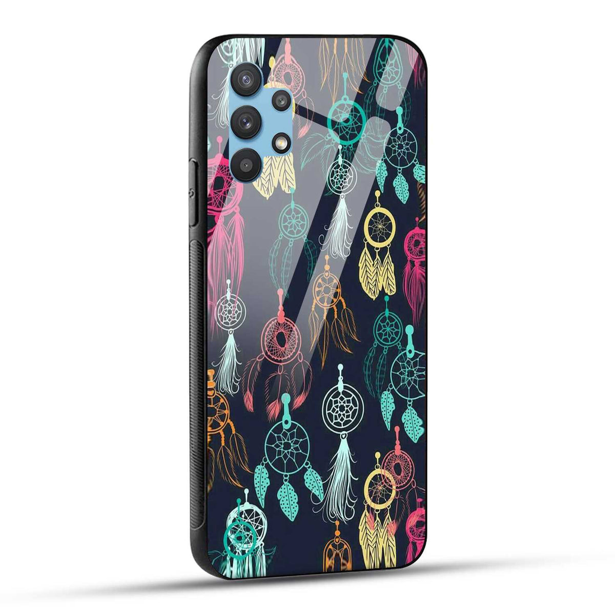 Samsung Galaxy M32 5G Back Cover Dreamcatcher Printed Glass Case