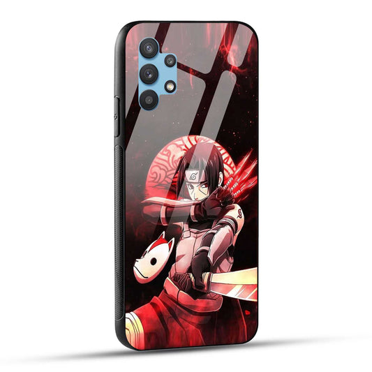 Samsung Galaxy A32 Back Cover Itachii Printed Glass Case