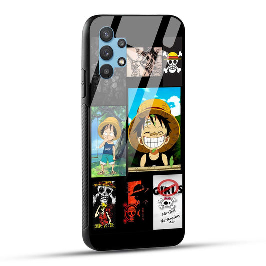Samsung Galaxy A32 Back Cover No Girls No Tension Printed Glass Case