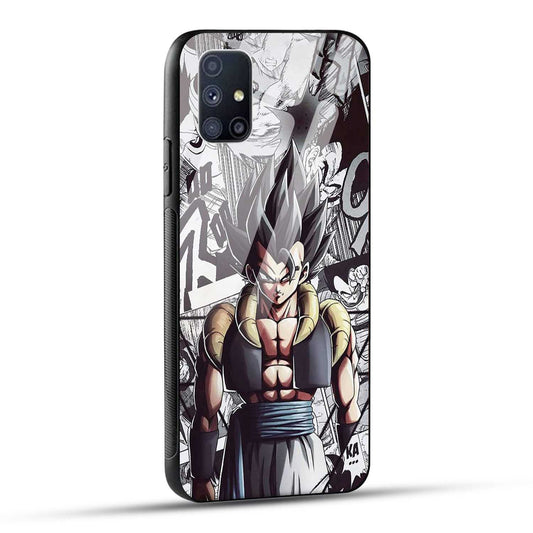 Samsung Galaxy M51 Back Cover Looking Angry Printed Glass Case