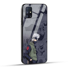 Samsung Galaxy M51 Back Cover Kakashii Printed Glass Case