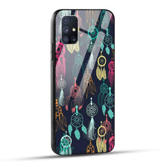 Samsung Galaxy M51 Back Cover Dreamcatcher Printed Glass Case