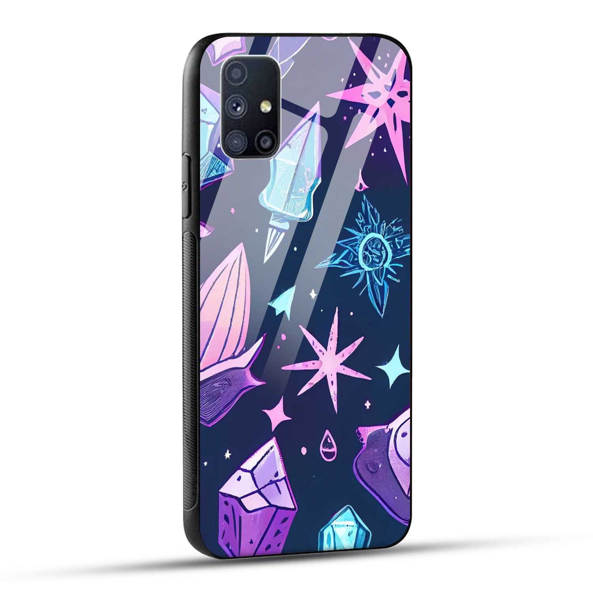 Samsung Galaxy M51 Back Cover Stones Of Ancestors Printed Glass Case