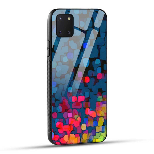 Samsung Galaxy Note 10 Lite Back Cover Color Art Pattern Glass Case