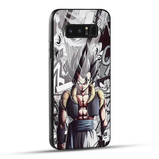 Samsung Galaxy Note 8 Back Cover Looking Angry Printed Glass Case