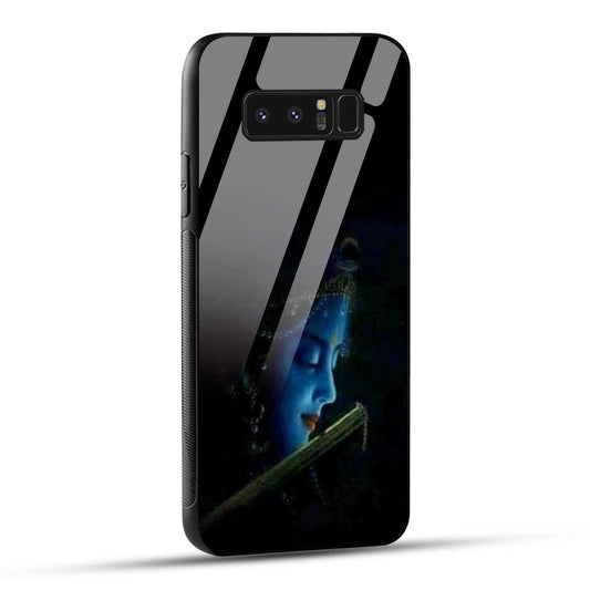 Samsung Galaxy Note 8 Back Cover Lord Krishna Printed Glass Case