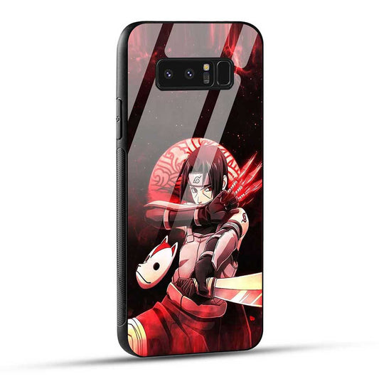 Samsung Galaxy Note 8 Back Cover Itachii Glass Case
