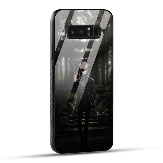Samsung Galaxy Note 8 Back Cover Gojo Printed Glass Case