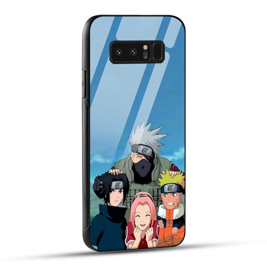 Samsung Galaxy Note 8 Back Cover Kakashi Printed Glass Case