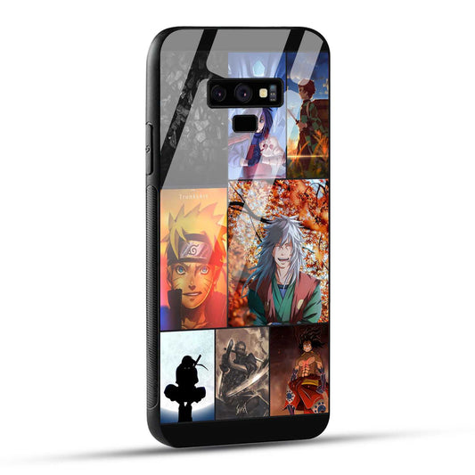 Samsung Galaxy Note 9 Back Cover Kakashii Narutto Printed Glass Case
