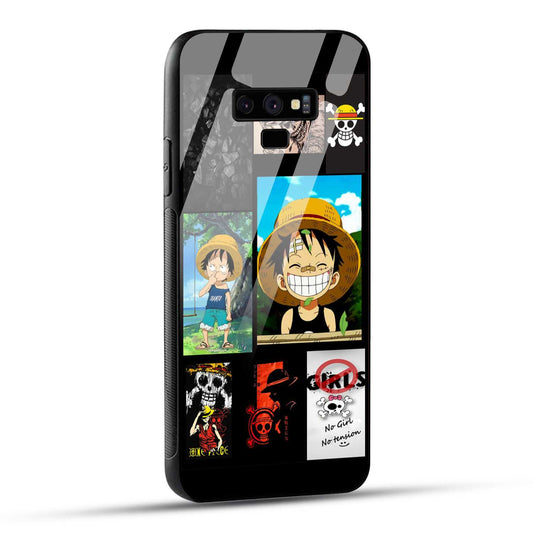 Samsung Galaxy Note 9 Back Cover No Girls No Tension Printed Glass Case