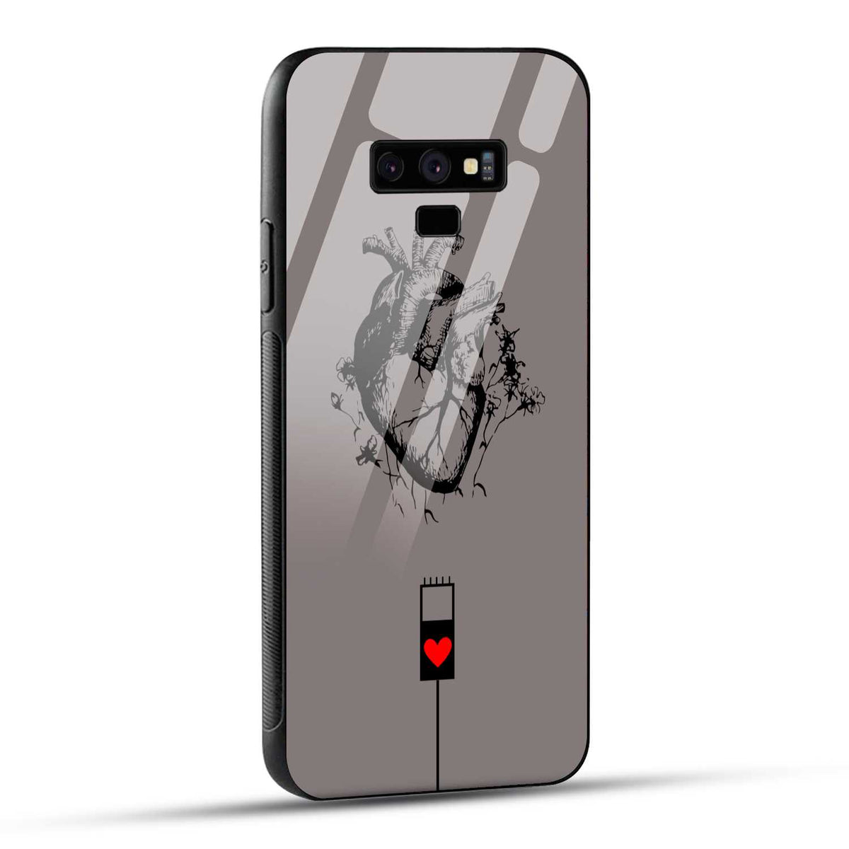 Samsung Galaxy Note 9 Back Cover Colorful Watercolor Painting Printed Glass Case