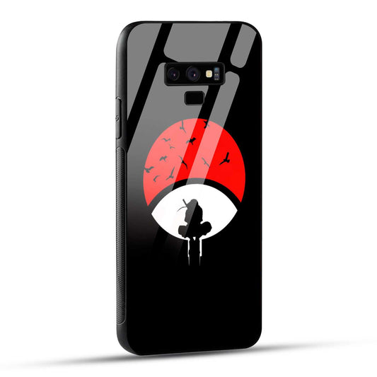 Samsung Galaxy Note 9 Back Cover Itachi Uchiha Printed Glass Case