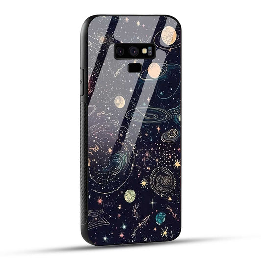 Samsung Galaxy Note 9 Back Cover Beauty Of Multiverse Art Printed Glass Case