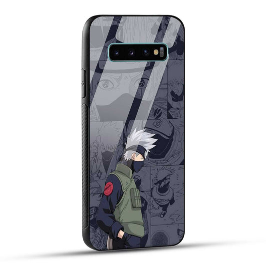 Samsung Galaxy S10 Plus Back Cover Kakashii Printed Glass Case