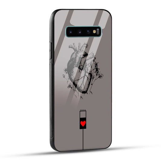 Samsung Galaxy S10 Plus Back Cover Colorful Watercolor Painting Printed Glass Case