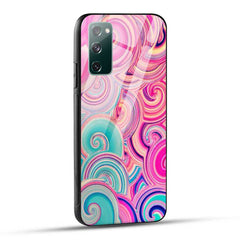 Samsung Galaxy S20 FE / S20 FE 5G Back Cover Colourful Art Glass Case