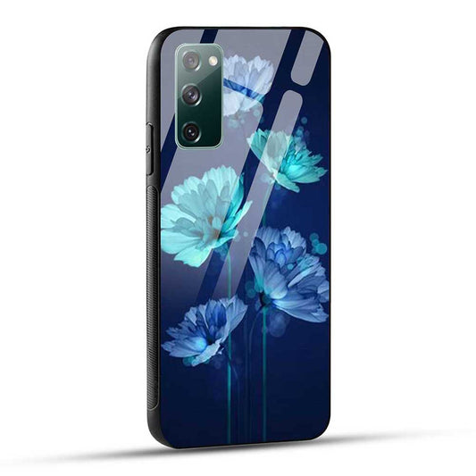 Samsung Galaxy S20 FE / S20 FE 5G Back Cover Beautiful Floral Art Glass Case