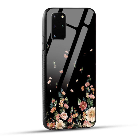 Samsung Galaxy S20 Plus Back Cover Flowers Girly Printed Glass Case