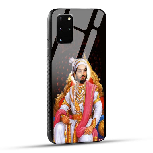 Samsung Galaxy S20 Plus Back Cover Chhatrapati Shivaji Maharaj Printed Glass Case