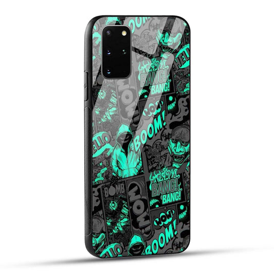 Samsung Galaxy S20 Plus Back Cover Boom Printed Glass Case