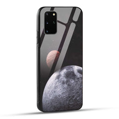 Samsung Galaxy S20 Plus Back Cover Galaxy Space Printed Glass Case