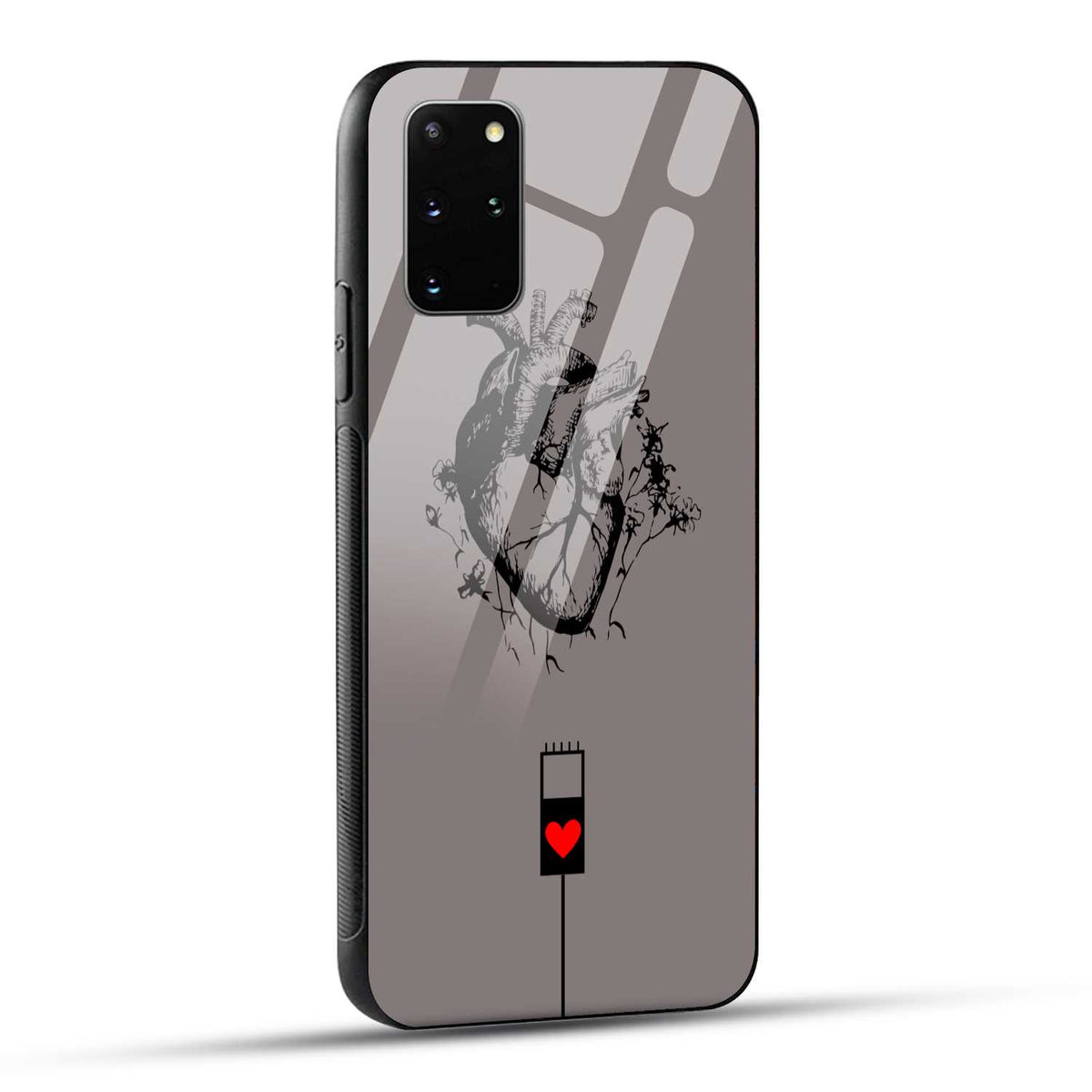 Samsung Galaxy S20 Plus Back Cover Colorful Watercolor Painting Printed Glass Case