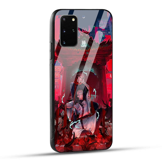 Samsung Galaxy S20 Plus Back Cover Sukuna Printed Glass Case