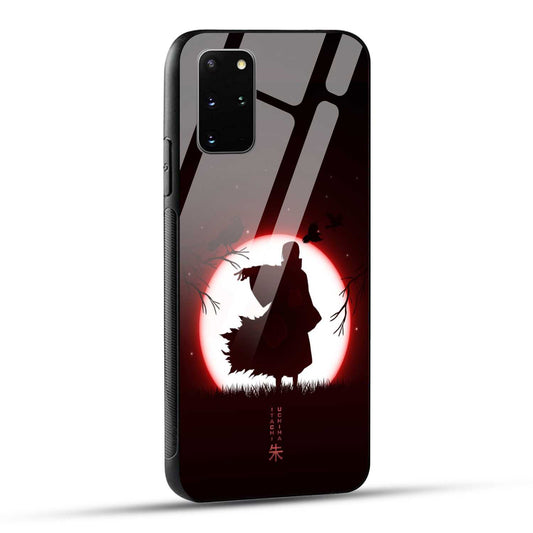Samsung Galaxy S20 Plus Back Cover Itachi Uchiha Printed Glass Case