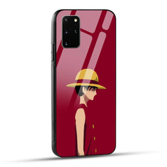 Samsung Galaxy S20 Plus Back Cover Luffy Printed Glass Case