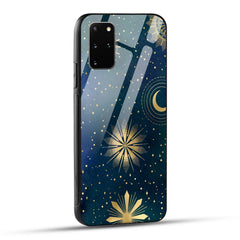 Samsung Galaxy S20 Plus Back Cover Art Of Moon Printed Glass Case