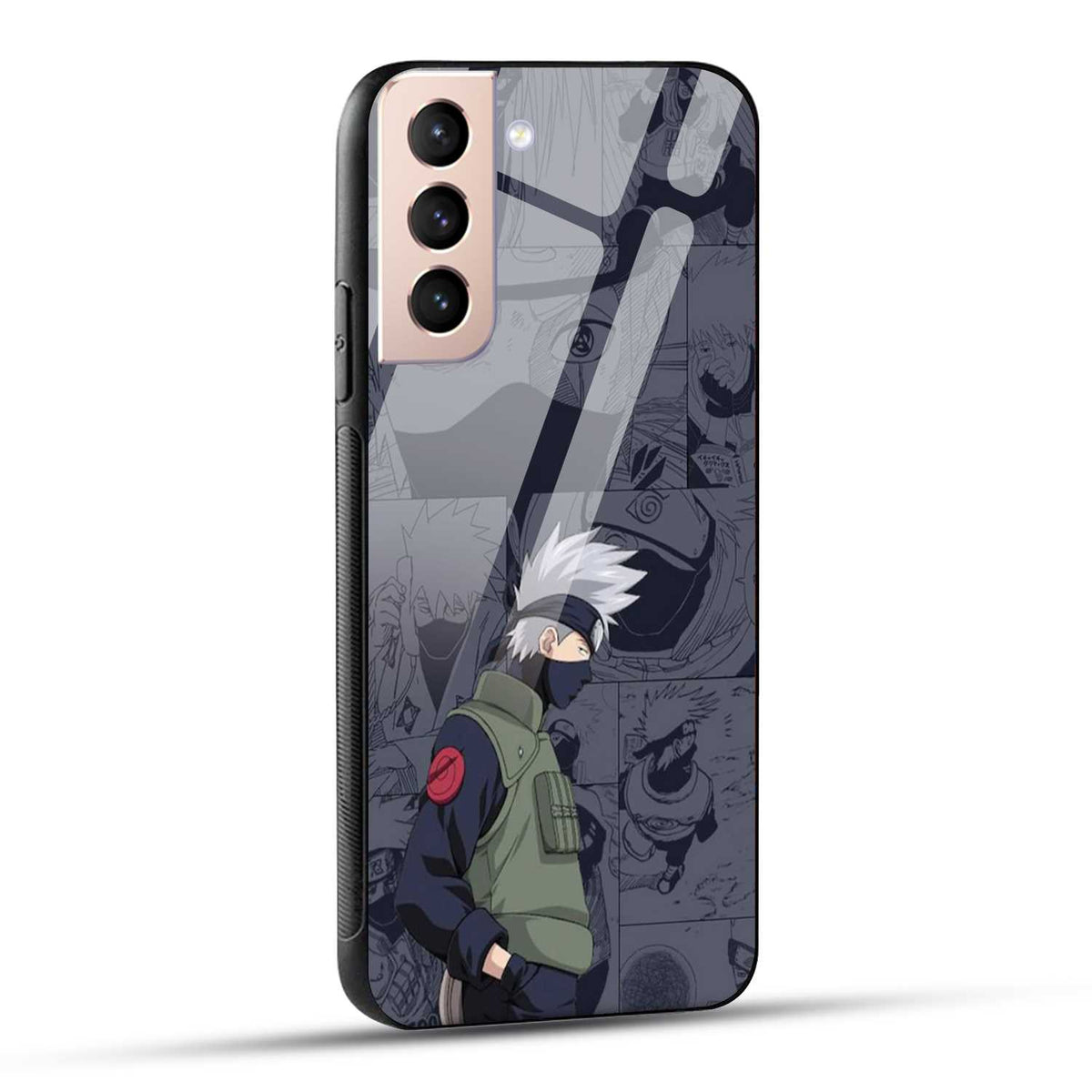 Samsung Galaxy S21 5G Back Cover Kakashii Printed Glass Case