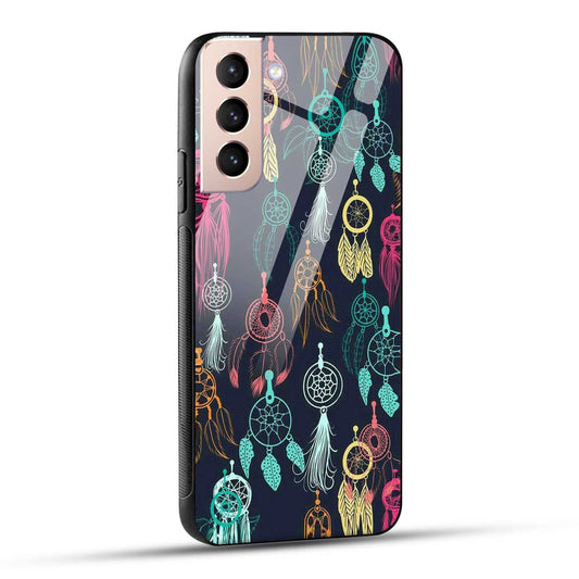 Samsung Galaxy S21 5G Back Cover Dreamcatcher Printed Glass Case