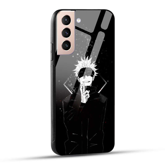 Samsung Galaxy S21 5G Back Cover Anime Printed Glass Case