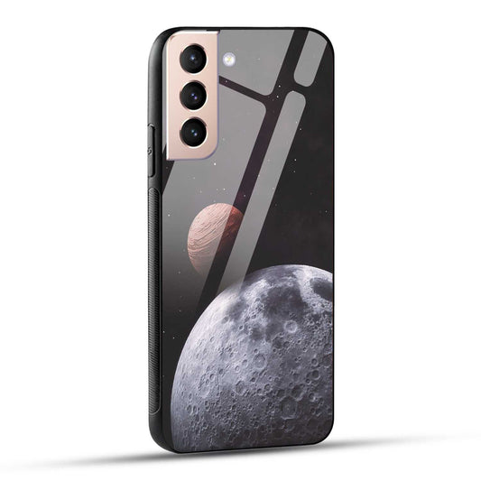 Samsung Galaxy S21 5G Back Cover Galaxy Space Printed Glass Case