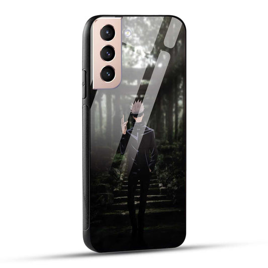 Samsung Galaxy S21 5G Back Cover Gojo Printed Glass Case