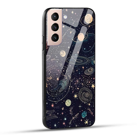 Samsung Galaxy S21 5G Back Cover Beauty Of Multiverse Art Printed Glass Case