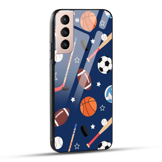 Samsung Galaxy S21 5G Back Cover Every Sports Matter Printed Glass Case