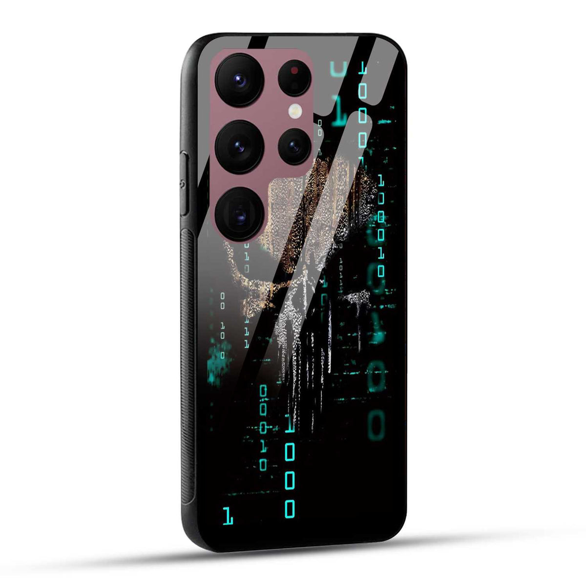 Samsung Galaxy S23 Ultra 5G Back Cover Hacker Printed Glass Case