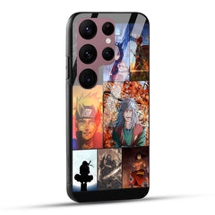 Samsung Galaxy S23 Ultra 5G Back Cover Kakashii Narutto Printed Glass Case