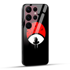 Samsung Galaxy S23 Ultra 5G Back Cover Itachi Uchiha Printed Glass Case