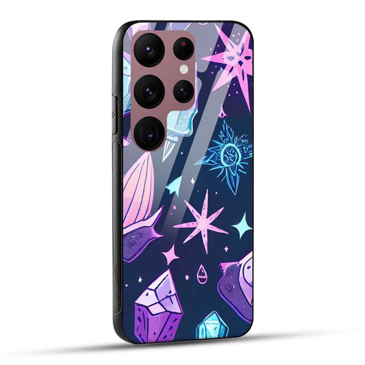 Samsung Galaxy S23 Ultra 5G Back Cover Stones Of Ancestors Printed Glass Case